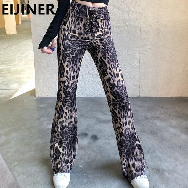 high waist drawstring leopard print flare pants capris women's 2021 spring fashion gothic jogging streetwear bottoms &, Black;white
high waist drawstring leopard print flare pants capris women's 2021 spring fashion gothic jogging streetwear bottoms &, Black;white
