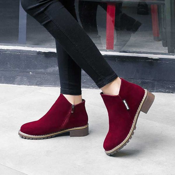 2020 new women martin boots autumn winter boots classic zipper snow ankle boots winter suede warm fur plush women shoes lh100035 y0914, Black
2020 new women martin boots autumn winter boots classic zipper snow ankle boots winter suede warm fur plush women shoes lh100035 y0914, Black