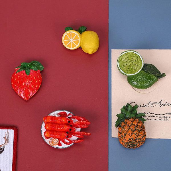 fridge magnets resin fruit refrigerator magnet ins magnetic sticker simulation of 3d three-dimensional
fridge magnets resin fruit refrigerator magnet ins magnetic sticker simulation of 3d three-dimensional