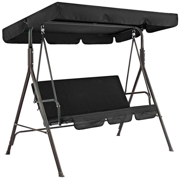 terrace swing chair cover 2 pieces / set universal garden dustproof 3-seater outdoor (black) shade
terrace swing chair cover 2 pieces / set universal garden dustproof 3-seater outdoor (black) shade