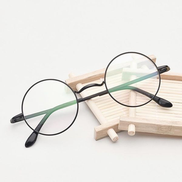 fashion sunglasses frames pure titanium full rim round eye glasses for men & women eyeglasses style classic optical frame, Black
fashion sunglasses frames pure titanium full rim round eye glasses for men & women eyeglasses style classic optical frame, Black