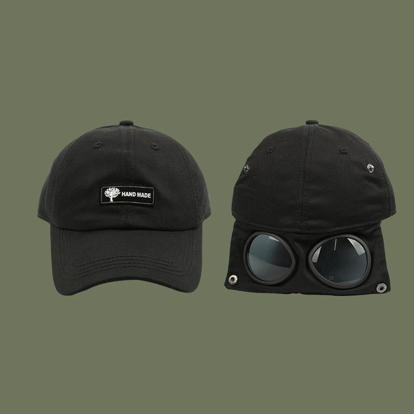 hat female ins black glasses pilot baseball cap male duck tongue usa versatile student sunshade, Black;white
hat female ins black glasses pilot baseball cap male duck tongue usa versatile student sunshade, Black;white