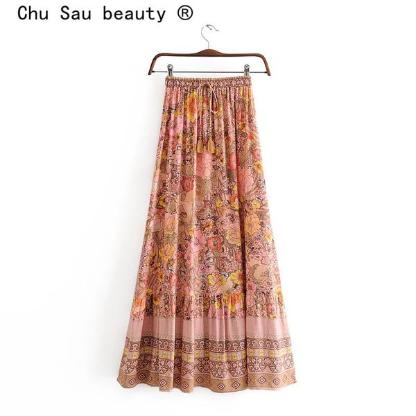 skirts chu sau beauty fashion boho vintage print cotton loose midi women holiday elastic waist summer ladies skirt, Black
skirts chu sau beauty fashion boho vintage print cotton loose midi women holiday elastic waist summer ladies skirt, Black