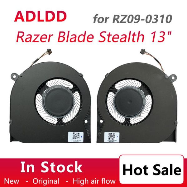 brand original lap/ notebook processor cpu gpu cooling fan for razer blade stealth 13" rz09-0310 eg50040s4-ci70/ci80-s99 pads
brand original lap/ notebook processor cpu gpu cooling fan for razer blade stealth 13" rz09-0310 eg50040s4-ci70/ci80-s99 pads