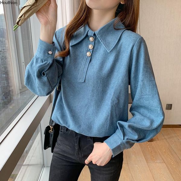 women's blouses & shirts summer women's shirt long sleeve solid color blouse corduroy casual fashion loose, White
women's blouses & shirts summer women's shirt long sleeve solid color blouse corduroy casual fashion loose, White