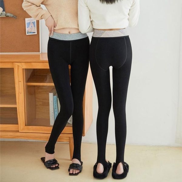 women's leggings est arrival women winter tights ladies solid color fleece high-waist tight-fittings stretch skin color/black
women's leggings est arrival women winter tights ladies solid color fleece high-waist tight-fittings stretch skin color/black