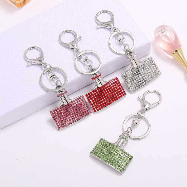 keychains 2021 bottle bag crystal alloy keychain metal lovely key chain pendant wholesale keyring woman gift fashion, Silver
keychains 2021 bottle bag crystal alloy keychain metal lovely key chain pendant wholesale keyring woman gift fashion, Silver