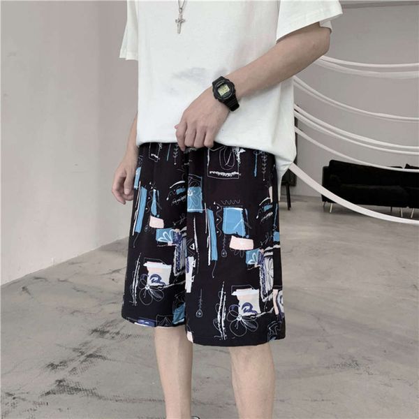 summer fast drying floral shorts men's wear fashion brand large beach pants fat man loose under thin, White;black
summer fast drying floral shorts men's wear fashion brand large beach pants fat man loose under thin, White;black