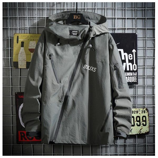 men's trench coats mens windbreaker jackets hooded casual coat male zipper clothing high-necked autumn jacket men 5 color plus size 5xl, Tan;black
men's trench coats mens windbreaker jackets hooded casual coat male zipper clothing high-necked autumn jacket men 5 color plus size 5xl, Tan;black