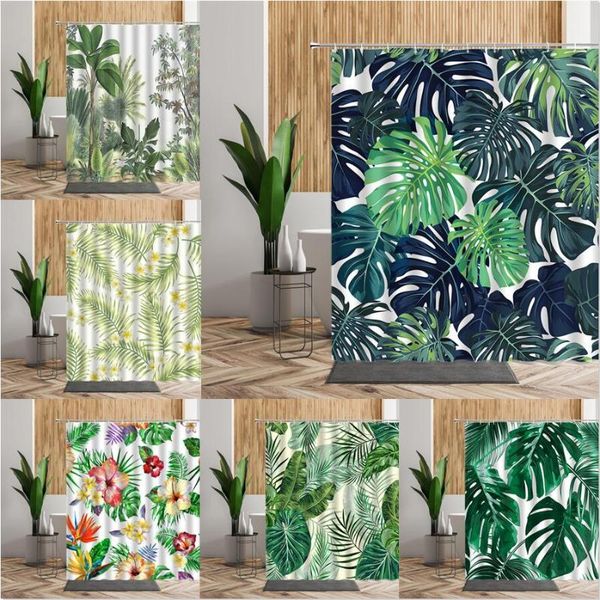 tropical plant shower curtain set green palm leaves flower tree forest printed bathroom decor waterproof polyester bath curtains
tropical plant shower curtain set green palm leaves flower tree forest printed bathroom decor waterproof polyester bath curtains