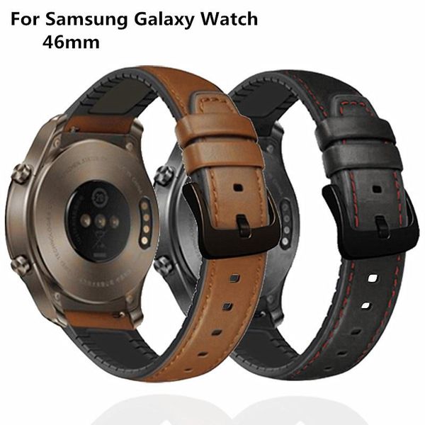 watch bands strap for samsung galaxy 46mm women's wristwatches 2021 quarts watchband gear s4 leather bracelet, Black;brown
watch bands strap for samsung galaxy 46mm women's wristwatches 2021 quarts watchband gear s4 leather bracelet, Black;brown