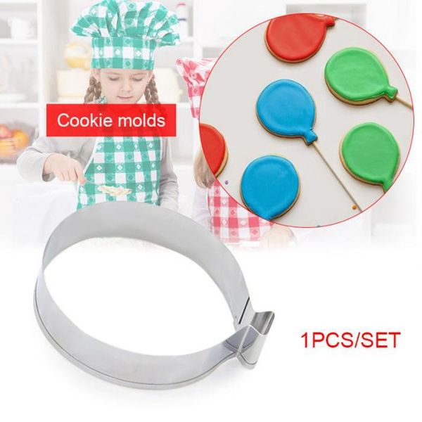 baking moulds 1pc balloon shaped stainless steel cookie cutter biscuit mold fondant cake decorating tools
baking moulds 1pc balloon shaped stainless steel cookie cutter biscuit mold fondant cake decorating tools