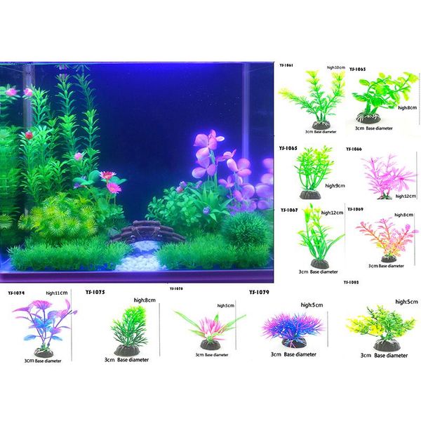 decorations aquatic fish tank landscape aquarium decor green/purple artificial plastic water grass plant green for
decorations aquatic fish tank landscape aquarium decor green/purple artificial plastic water grass plant green for