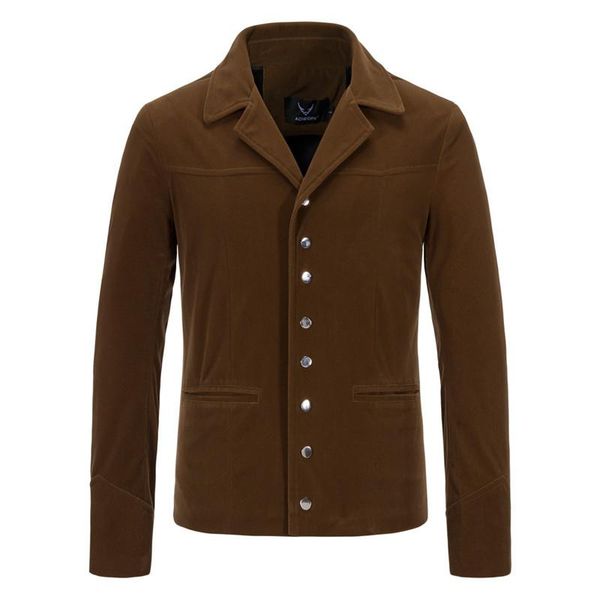 men's jackets erenejian fashion velvet business jacket 2021 spring autumn velour coat england style outerwear plus size m-5xl, Black;brown
men's jackets erenejian fashion velvet business jacket 2021 spring autumn velour coat england style outerwear plus size m-5xl, Black;brown