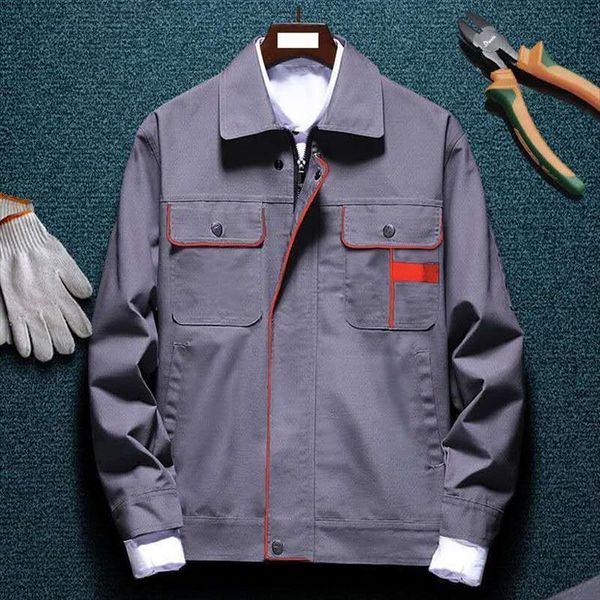 work clothes suit long mens tracksuit sleeved wear resistant thickening workshop tooling diy custom auto repair staff men, Gray
work clothes suit long mens tracksuit sleeved wear resistant thickening workshop tooling diy custom auto repair staff men, Gray