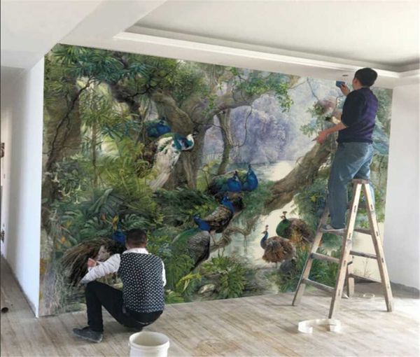 wallpapers custom self-adhesive wallpaper mural modern minimalist woods peacock tv background wall poster
wallpapers custom self-adhesive wallpaper mural modern minimalist woods peacock tv background wall poster