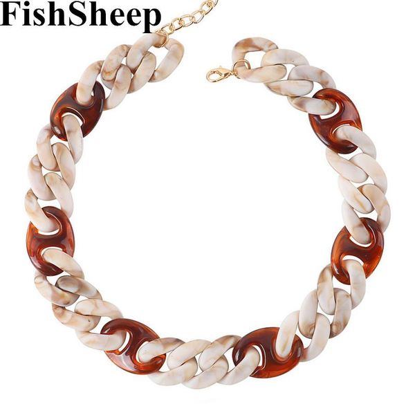 chokers fishsheep statement matte acrylic chains choker necklace for women resin geometric chunky big collar fashion jewelry, Golden;silver
chokers fishsheep statement matte acrylic chains choker necklace for women resin geometric chunky big collar fashion jewelry, Golden;silver