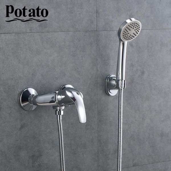 bathroom shower sets potato faucet chrome cold and water simple style single handle with head mixer p2007
bathroom shower sets potato faucet chrome cold and water simple style single handle with head mixer p2007