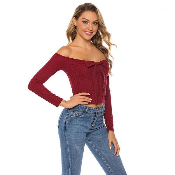 women's t-shirt women t shirt 2021 summer slash neck off shoulder backless long sleeve solid color fashion bow short, White
women's t-shirt women t shirt 2021 summer slash neck off shoulder backless long sleeve solid color fashion bow short, White