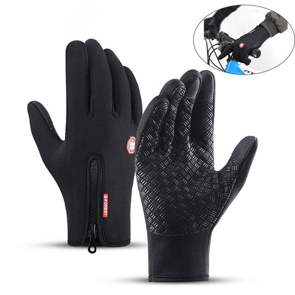 winter cycling gloves touchscreen thermal warm bicycle outdoor camping hiking motorycle sports full finger, Black
winter cycling gloves touchscreen thermal warm bicycle outdoor camping hiking motorycle sports full finger, Black