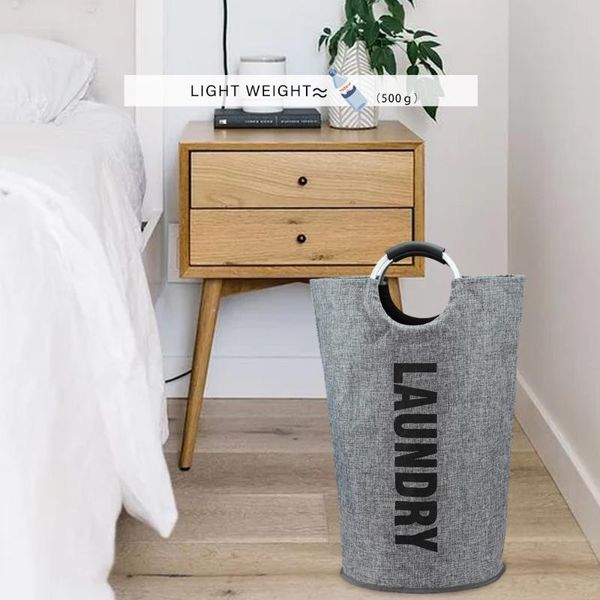 foldable dirty clothes hamper aluminum handle cotton linen laundry bag toy sundries storage waterproof & organization
foldable dirty clothes hamper aluminum handle cotton linen laundry bag toy sundries storage waterproof & organization
