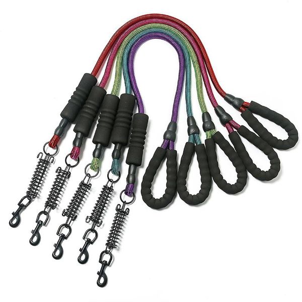 dog collars & leashes spring buffer large leash big leads comfortable foam handle walking explosion-proof pet traction rope
dog collars & leashes spring buffer large leash big leads comfortable foam handle walking explosion-proof pet traction rope