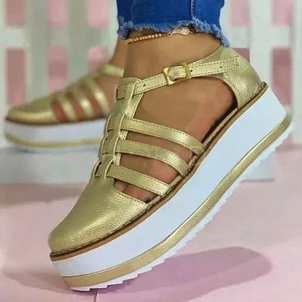 sandals summer quality women fashion buckle strap solid cover heel flat platform casual ladies sandalias mujer chunky heels, Black
sandals summer quality women fashion buckle strap solid cover heel flat platform casual ladies sandalias mujer chunky heels, Black