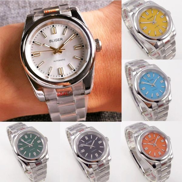 wristwatches 36mm/39mm sapphire men's watch miyota 8215/mingzhu 2813 fix bezel lume oyster band blue/yellow/green/black/orange, Slivery;brown
wristwatches 36mm/39mm sapphire men's watch miyota 8215/mingzhu 2813 fix bezel lume oyster band blue/yellow/green/black/orange, Slivery;brown
