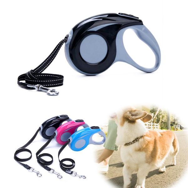dog collars & leashes leash automatic retractable extending pet 3 m/5 m pulling lead for small medium product
dog collars & leashes leash automatic retractable extending pet 3 m/5 m pulling lead for small medium product