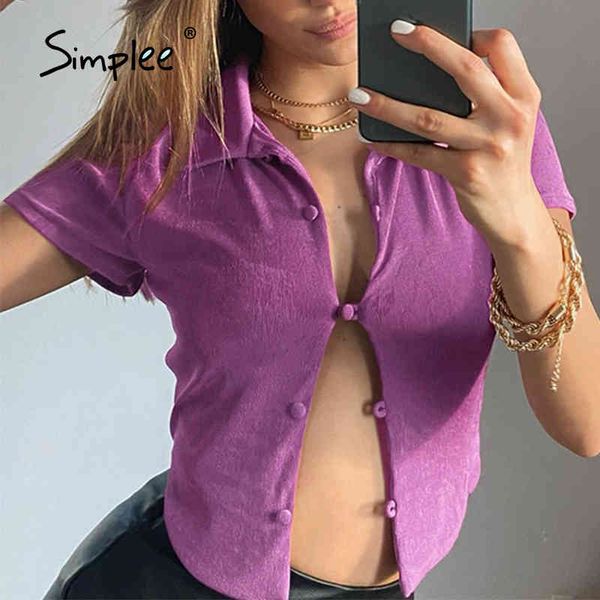 party turn down collar y2k single buttons casual shirt women short sleeve crop summer girl streetwear 210414, White
party turn down collar y2k single buttons casual shirt women short sleeve crop summer girl streetwear 210414, White