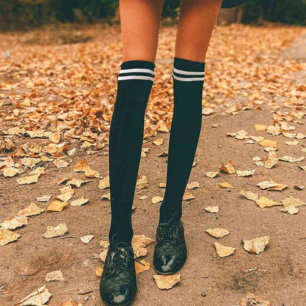 thigh high over the knee socks new fashion women's long cotton boot knit thigh-high stockings for girls ladies women y1119, Black;white
thigh high over the knee socks new fashion women's long cotton boot knit thigh-high stockings for girls ladies women y1119, Black;white