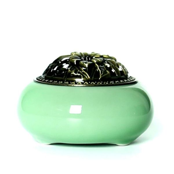 fragrance lamps backflow incense burner bakoor oud holder china kiln aroma stove home yoga decorative gift 
fragrance lamps backflow incense burner bakoor oud holder china kiln aroma stove home yoga decorative gift