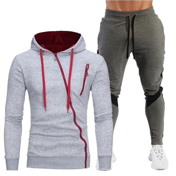 men's tracksuits the hoodie sports suit cotton polyester drawstring sportswear trend fashion autumn and winter pullover s-3xl, Gray
men's tracksuits the hoodie sports suit cotton polyester drawstring sportswear trend fashion autumn and winter pullover s-3xl, Gray