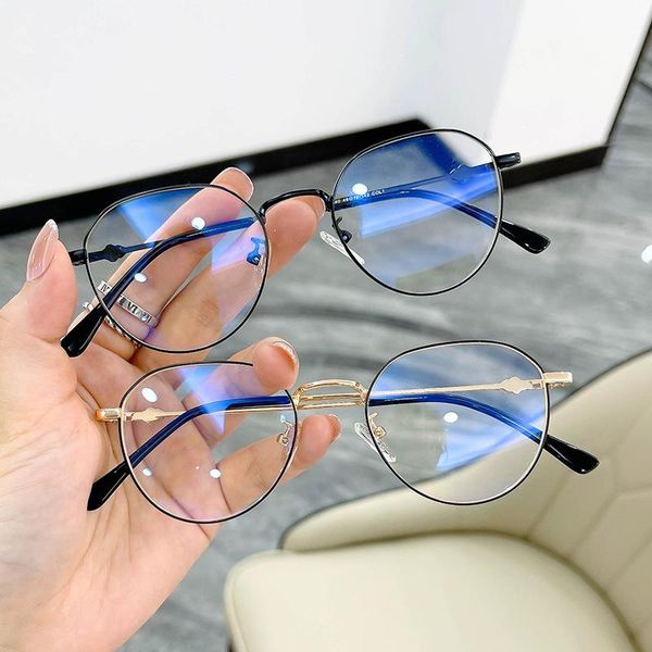 fashion sunglasses frames women round vintage metal eyeglasses men retro classic spectacles light small glasses eyewear, Black
fashion sunglasses frames women round vintage metal eyeglasses men retro classic spectacles light small glasses eyewear, Black