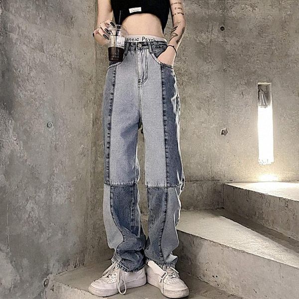 women's jeans femme y2k baggy woman high waist 2021 wide leg winter mom denim vintage large streetwear plus size kawaii aesthetic pants, Blue
women's jeans femme y2k baggy woman high waist 2021 wide leg winter mom denim vintage large streetwear plus size kawaii aesthetic pants, Blue