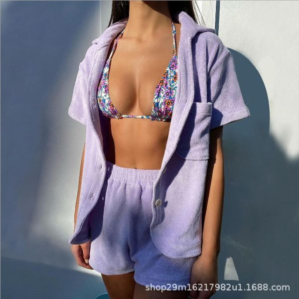 women's tracksuits boozrey casual women set loungewear two piece outfits oversized button shirt elastic high waist shorts suit loose ho, Gray
women's tracksuits boozrey casual women set loungewear two piece outfits oversized button shirt elastic high waist shorts suit loose ho, Gray