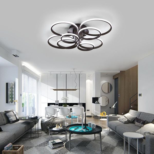 ceiling lights brown white 4/6/8/10/rings modern led plafonnier lamp for living room foyer bed llampara techo
ceiling lights brown white 4/6/8/10/rings modern led plafonnier lamp for living room foyer bed llampara techo