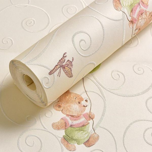 wallpapers cartoon bear wall paper add thick children bedroom girl boy room 3d nonwoven
wallpapers cartoon bear wall paper add thick children bedroom girl boy room 3d nonwoven