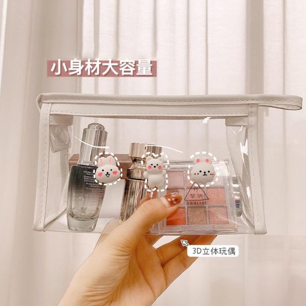 w&g ins cartoon transparent cosmetic bag portable travel large capacity waterproof toiletry storage bags & cases
w&g ins cartoon transparent cosmetic bag portable travel large capacity waterproof toiletry storage bags & cases