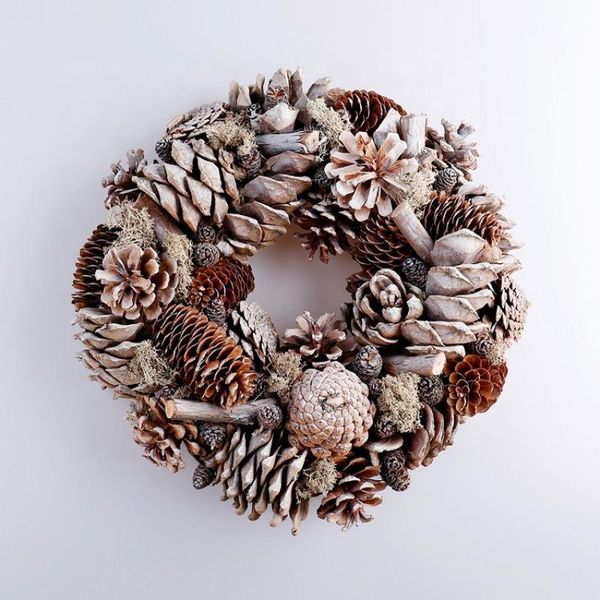 decorative flowers & wreaths 15.74'' holiday wreath christmas pine cones handmade garlands for farmhouse ornament on the door
decorative flowers & wreaths 15.74'' holiday wreath christmas pine cones handmade garlands for farmhouse ornament on the door