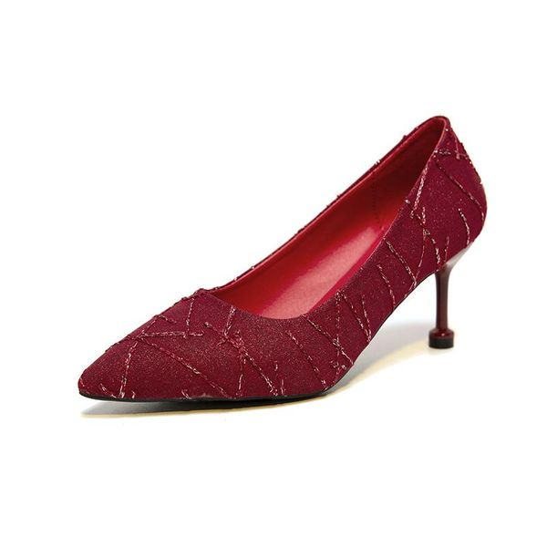 dress shoes vmti 2021 spring and autumn ladies stiletto french high heels temperament pointed shallow mouth single women, Black
dress shoes vmti 2021 spring and autumn ladies stiletto french high heels temperament pointed shallow mouth single women, Black