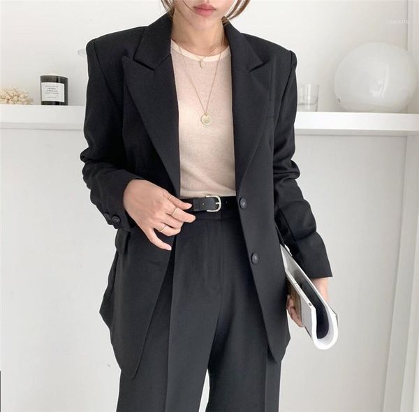 blazer women loose casual blazers korean student long sleeve pocket jacket office lady business coat sashes, White;black
blazer women loose casual blazers korean student long sleeve pocket jacket office lady business coat sashes, White;black