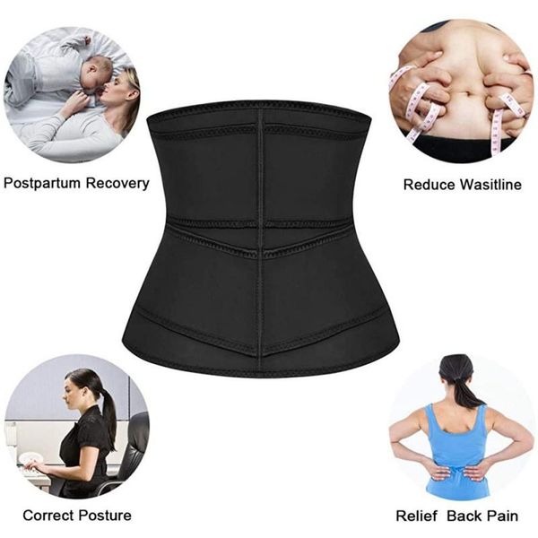 waist support trainer body shaper women's slimming sheath abdominal reduction sweating shapewear exercise trim waistband corset, Black;gray
waist support trainer body shaper women's slimming sheath abdominal reduction sweating shapewear exercise trim waistband corset, Black;gray