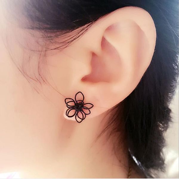 stud 1pair elegant charming small gold ball black plum flower double sides earring prom wedding pressent, Golden;silver
stud 1pair elegant charming small gold ball black plum flower double sides earring prom wedding pressent, Golden;silver