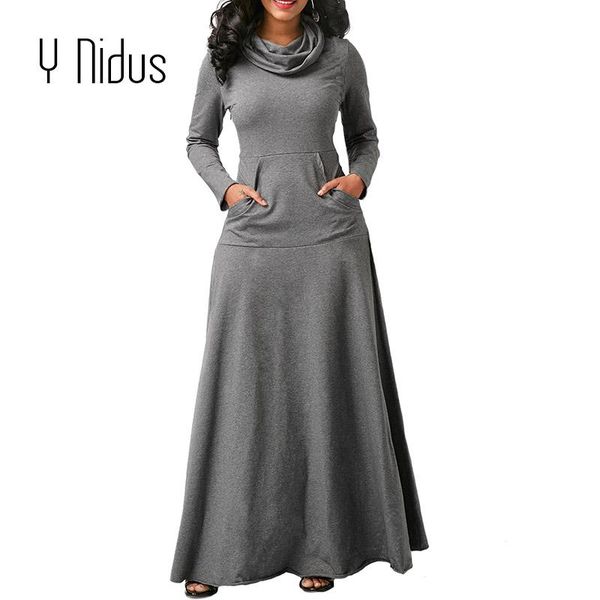casual dresses y nidus women's dress tunic winter 2021 warm pocket long sleeve loose turtleneck maxi party vestidos plus size s-5xl, Black;gray
casual dresses y nidus women's dress tunic winter 2021 warm pocket long sleeve loose turtleneck maxi party vestidos plus size s-5xl, Black;gray