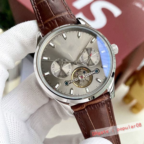 steel 42mm mens watches watch stainless automatic mechanical case boutique wristband fashion casual style men wristwatch for boyfriend gift, Slivery;brown
steel 42mm mens watches watch stainless automatic mechanical case boutique wristband fashion casual style men wristwatch for boyfriend gift, Slivery;brown