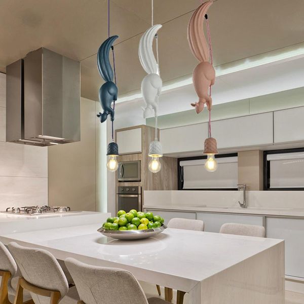 pendant lamps nordic resin squirrel lights modern industrial hanging animal lamp for room children's kitchen bar decor fixtures led
pendant lamps nordic resin squirrel lights modern industrial hanging animal lamp for room children's kitchen bar decor fixtures led