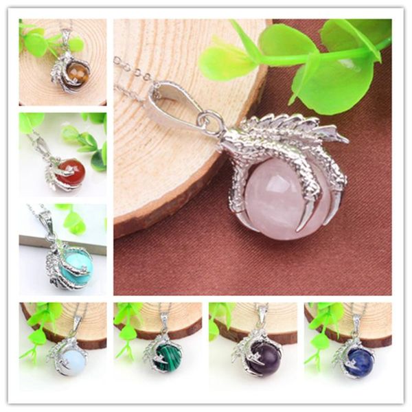 pendant necklaces trendy-beads silver plated dragon claw round bead tiger eye stone amethysts necklace link chain jewelry
pendant necklaces trendy-beads silver plated dragon claw round bead tiger eye stone amethysts necklace link chain jewelry