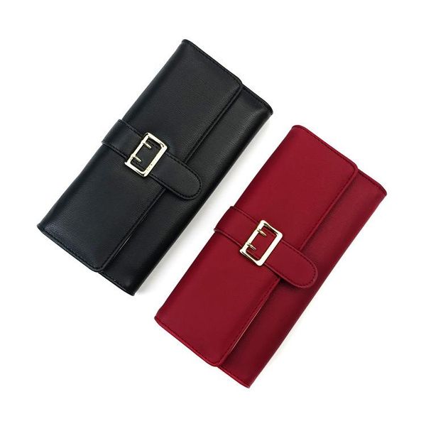 wallets 2021 ms women log wallet koreantri-fold purse belt decoration phone bag fashion designer leather money, Red;black
wallets 2021 ms women log wallet koreantri-fold purse belt decoration phone bag fashion designer leather money, Red;black
