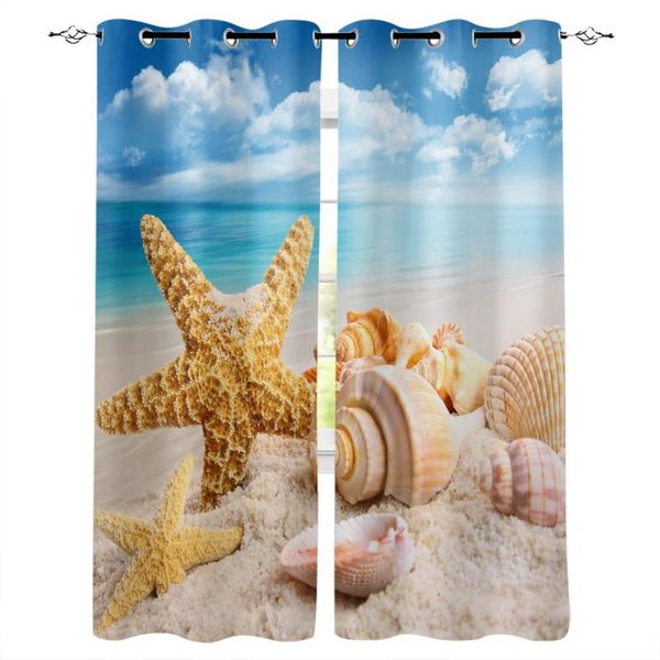 curtain & drapes beach sea starfish shells blue windows curtains for living room bedroom decorative kitchen treatments
curtain & drapes beach sea starfish shells blue windows curtains for living room bedroom decorative kitchen treatments